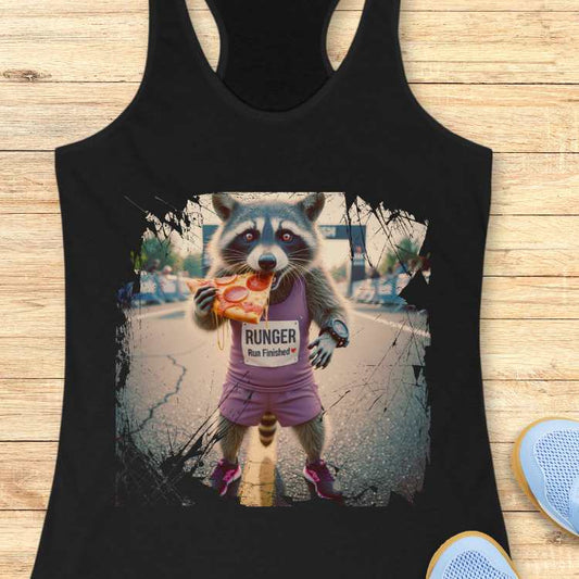 Raccoon Race Runger Tank Top