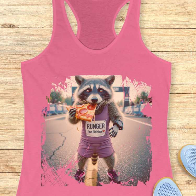 Raccoon Race Runger Tank Top