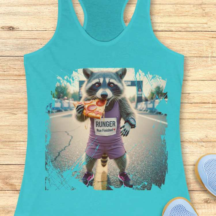 Raccoon Race Runger Tank Top