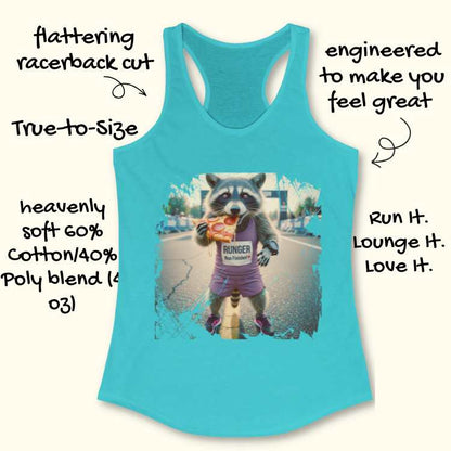 Raccoon Race Runger Tank Top