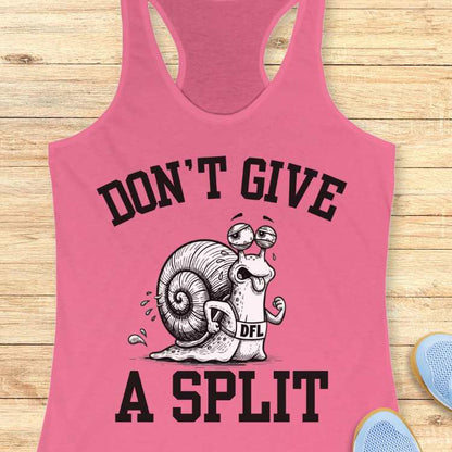 Don't Give A Split Tank Top