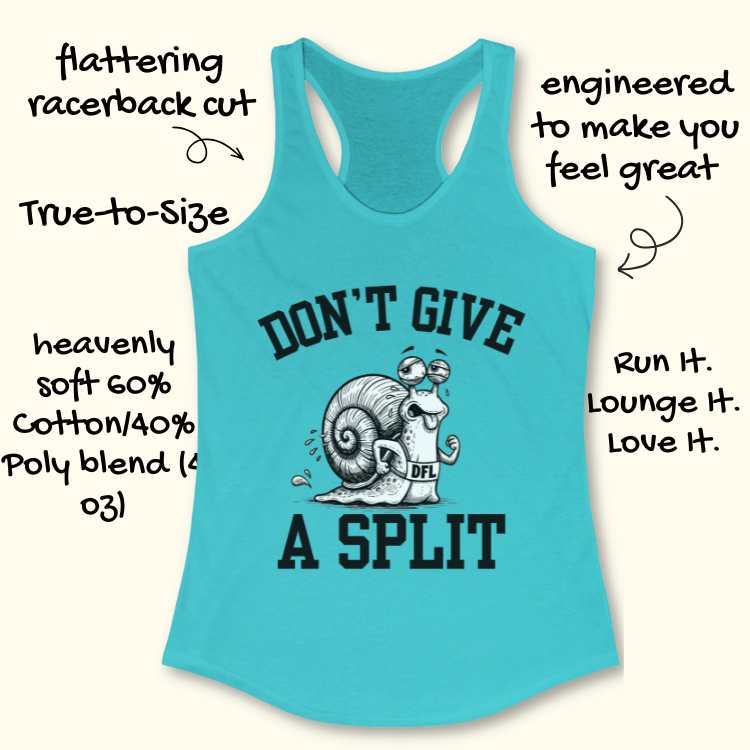 Don't Give A Split Tank Top