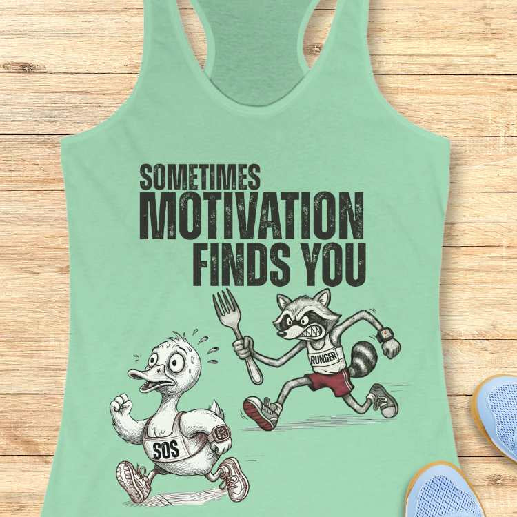 Motivation Finds You Tank Top
