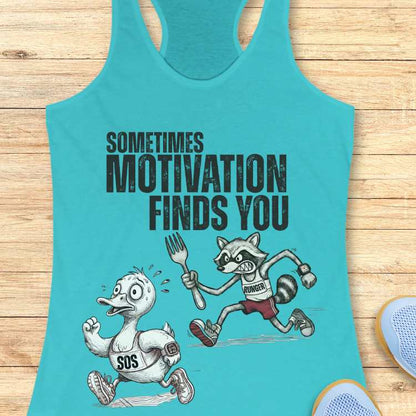 Motivation Finds You Tank Top