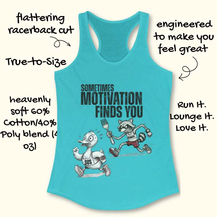 Motivation Finds You Tank Top