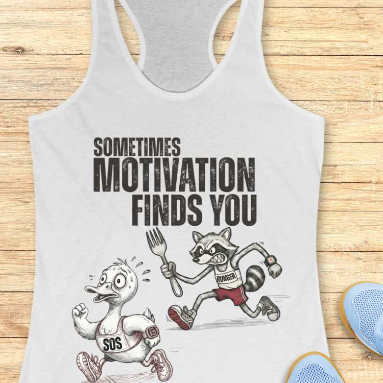 Motivation Finds You Tank Top