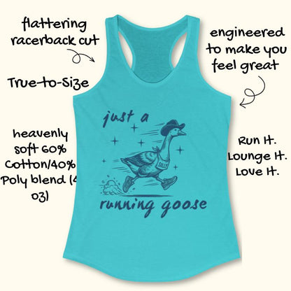 Just A Running Goose Tank Top