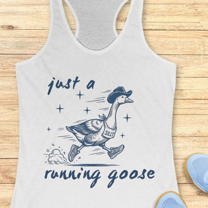 Just A Running Goose Tank Top