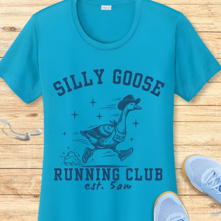 Silly Goose Running Club Performance Tee