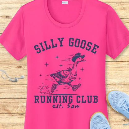 Silly Goose Running Club Performance Tee