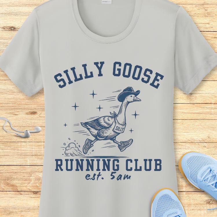 Silly Goose Running Club Performance Tee