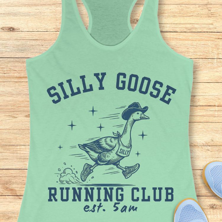 Silly Goose Running Club Tank Top