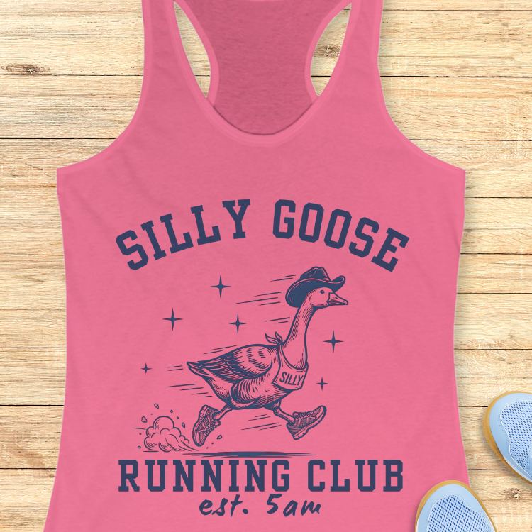 Silly Goose Running Club Tank Top
