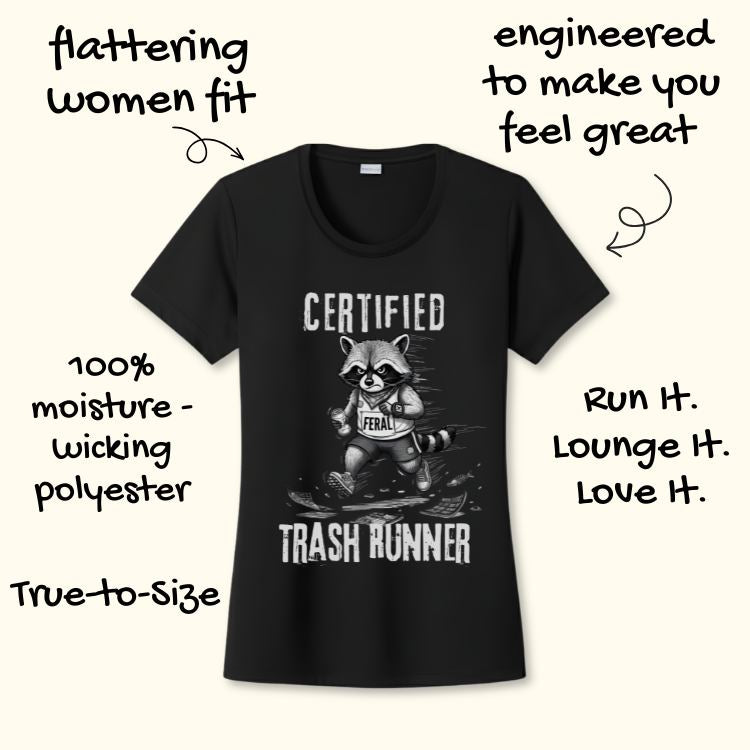 Certified Trash Runner Performance Tee