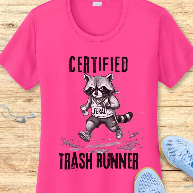 Certified Trash Runner Performance Tee
