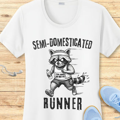 Semi-Domesticated Runner Performance Tee