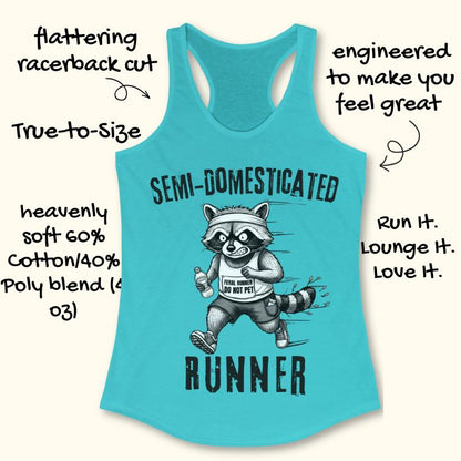 Semi-Domesticated Runner Tank Top
