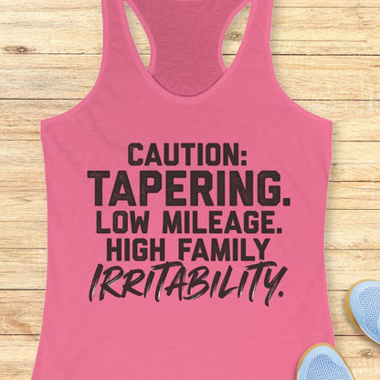 Tapering Warning Tank Top
