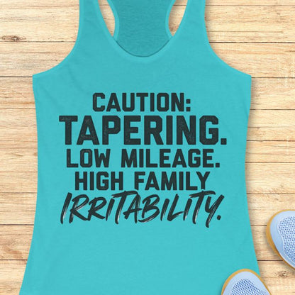 Tapering Warning Tank Top