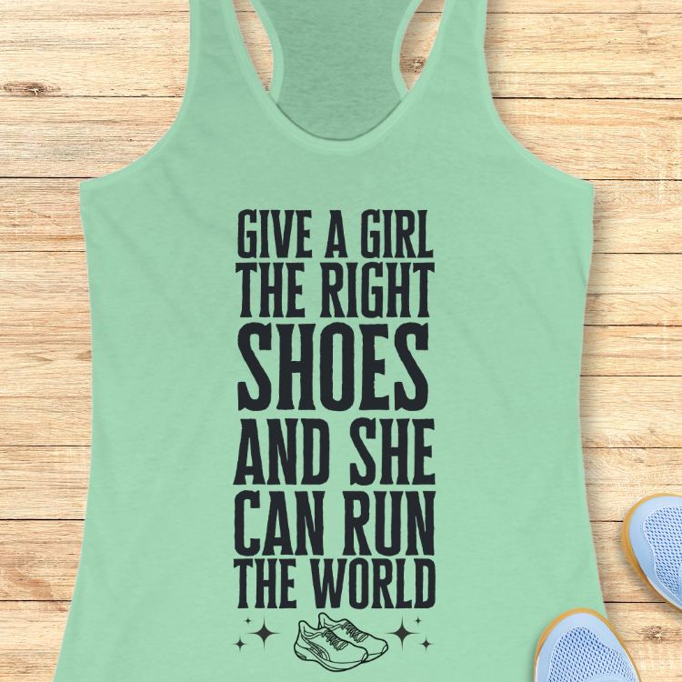Give A Girl Shoes Tank Top