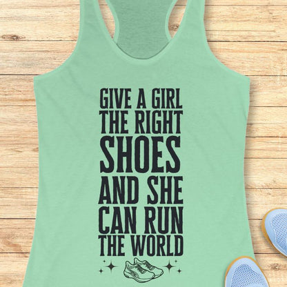Give A Girl Shoes Tank Top