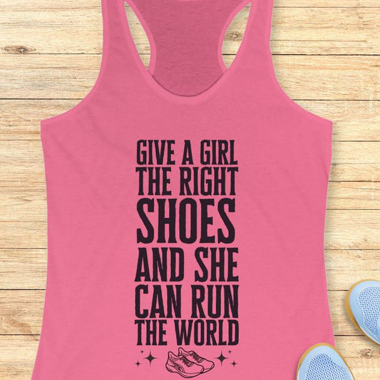 Give A Girl Shoes Tank Top