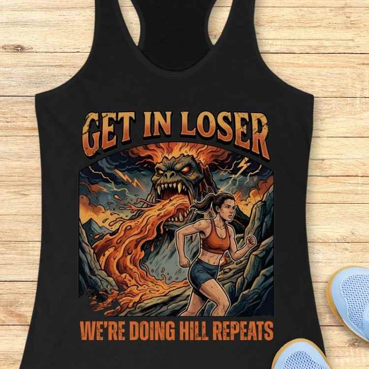 Doing Hill Repeats Tank Top
