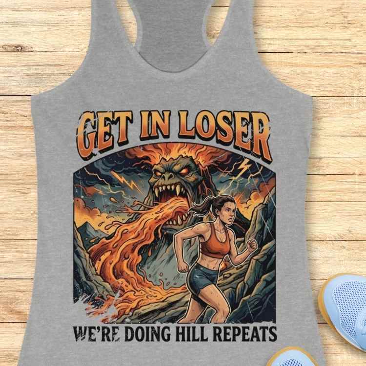Doing Hill Repeats Tank Top