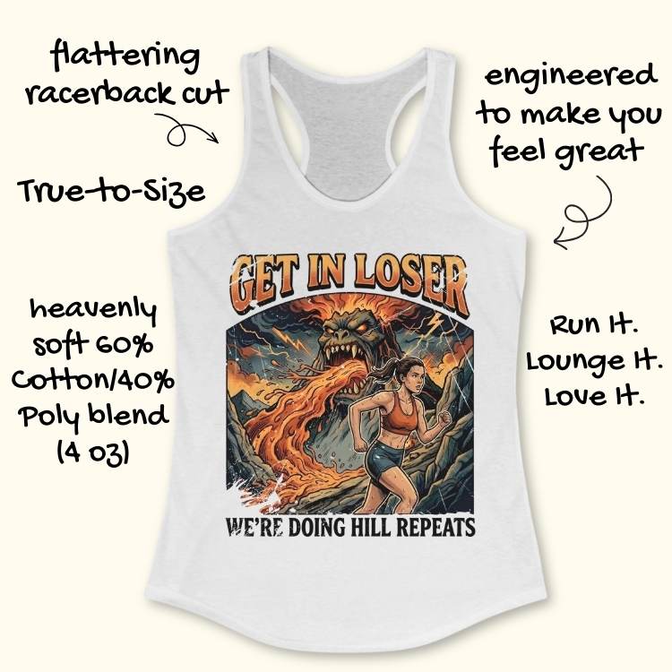 Doing Hill Repeats Tank Top
