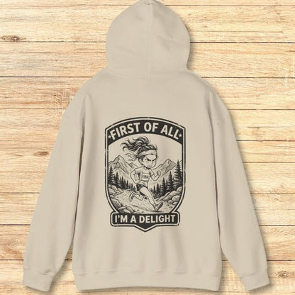 First Of All Hoodie Sweatshirt