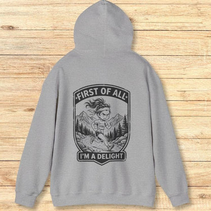 First Of All Hoodie Sweatshirt