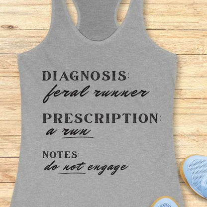 Feral Diagnosis Tank Top