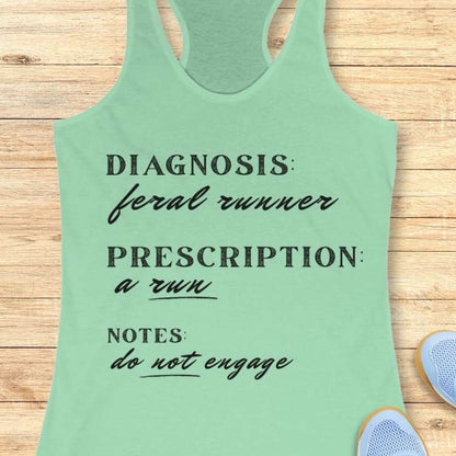 Feral Diagnosis Tank Top