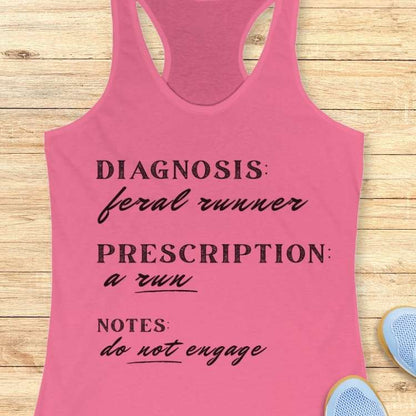 Feral Diagnosis Tank Top