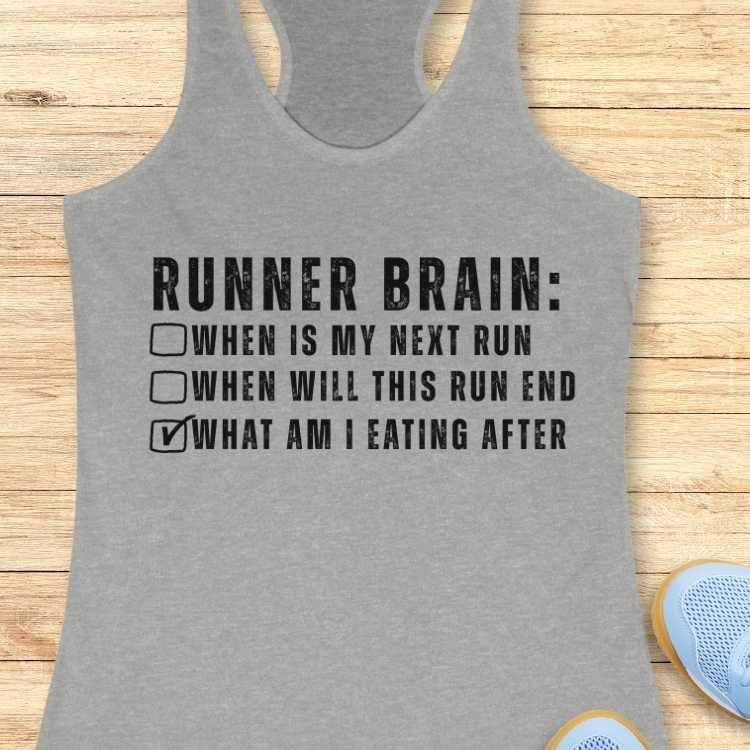 Runner Brain Tank Top