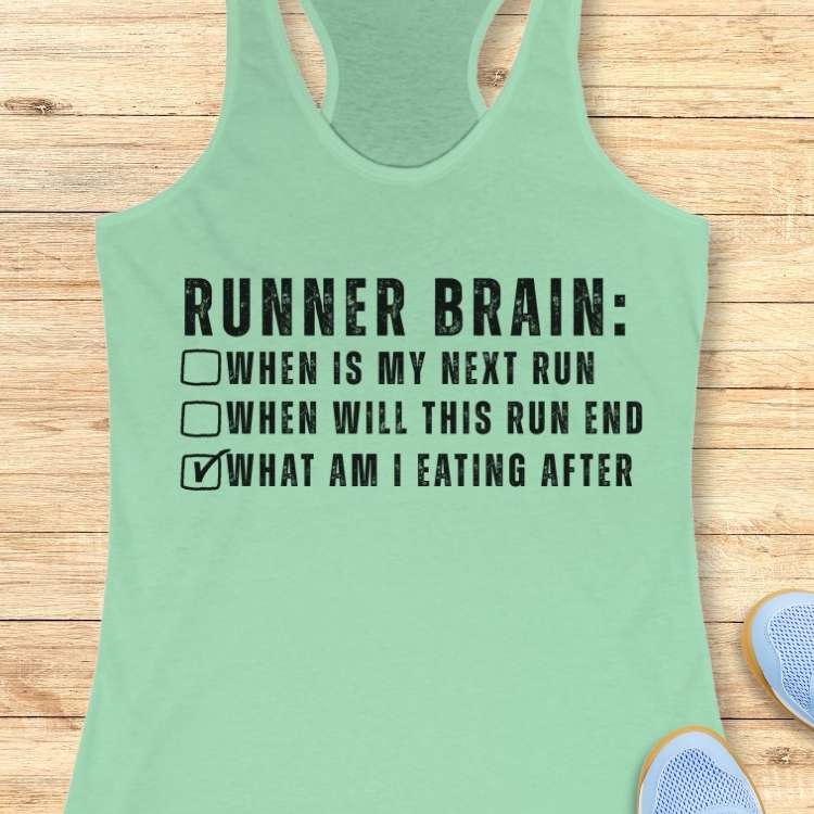 Runner Brain Tank Top