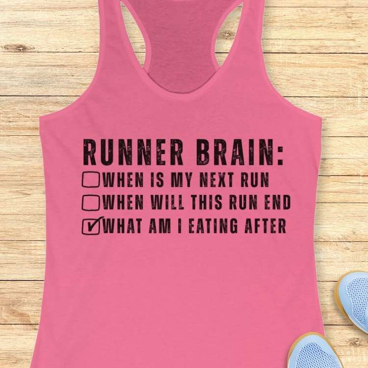Runner Brain Tank Top