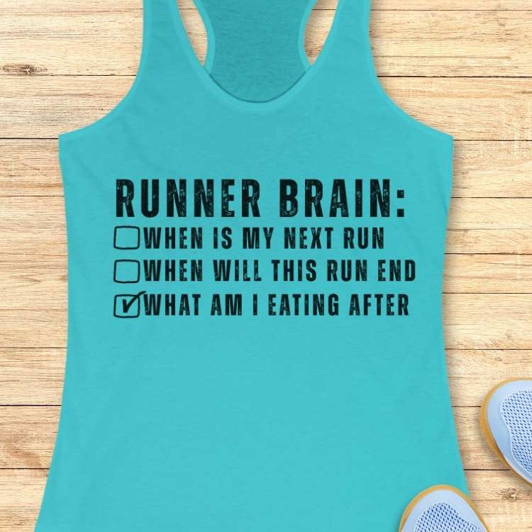 Runner Brain Tank Top