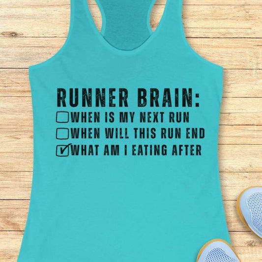 Runner Brain Tank Top
