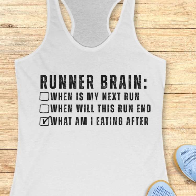 Runner Brain Tank Top