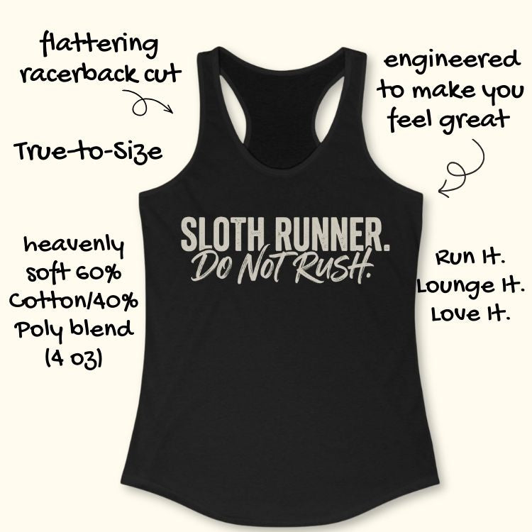 Sloth No Rush Tank Top