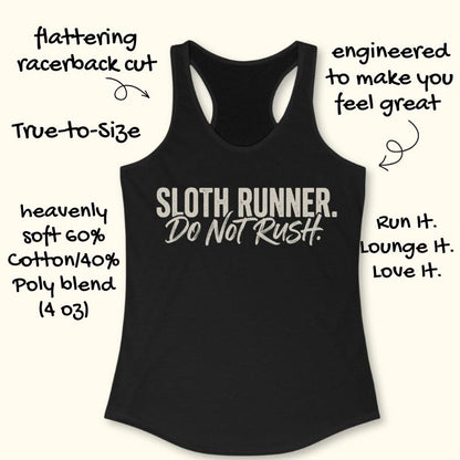 Sloth No Rush Tank Top