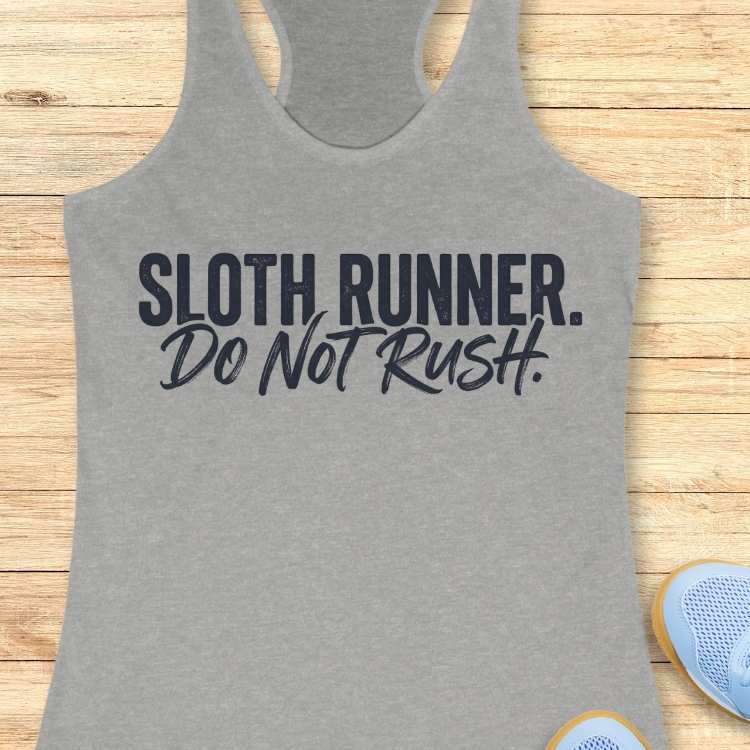 Sloth No Rush Tank Top