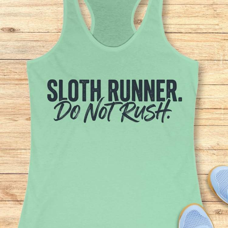 Sloth No Rush Tank Top
