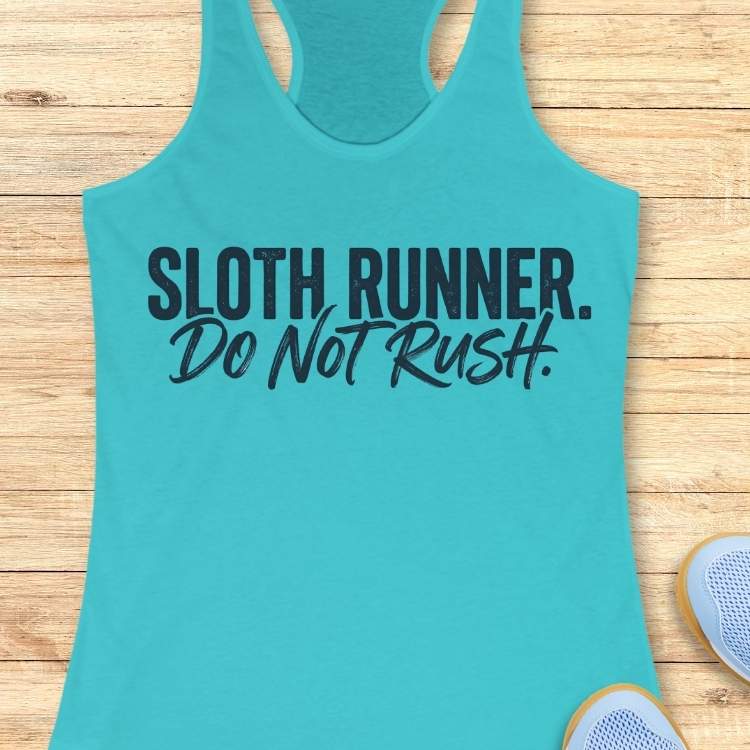 Sloth No Rush Tank Top