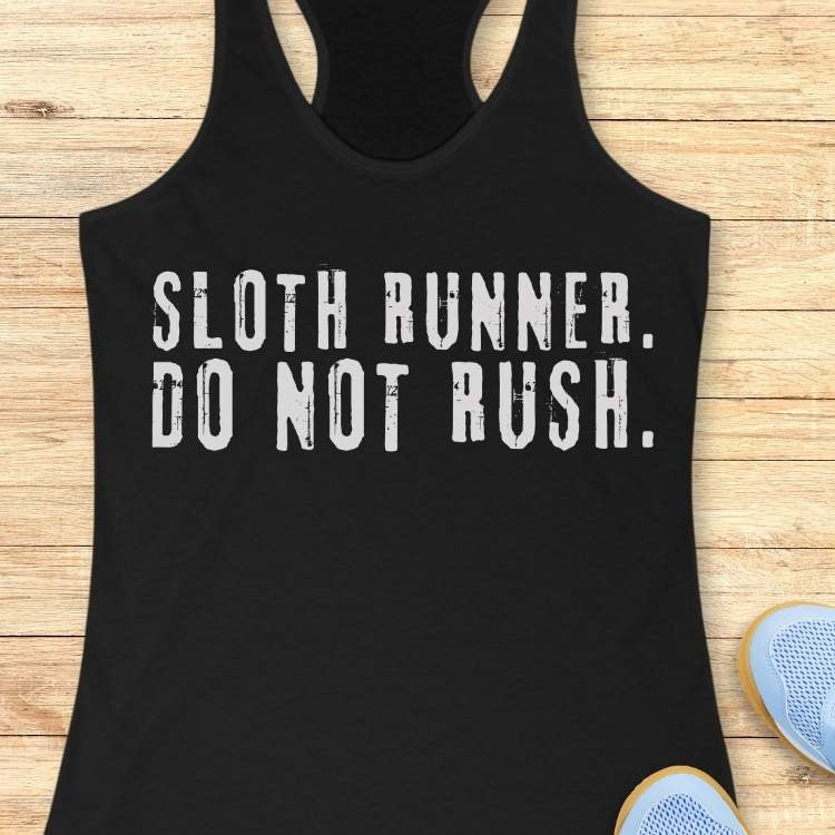 Sloth Runner Tank Top