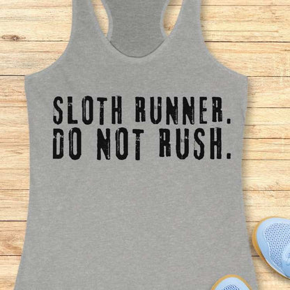 Sloth Runner Tank Top