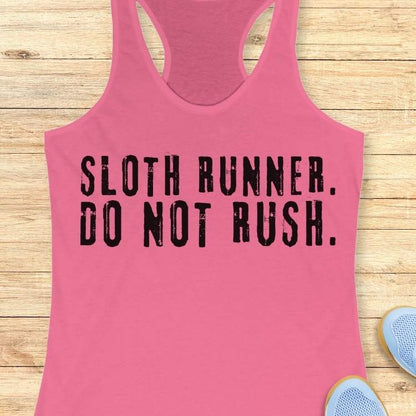 Sloth Runner Tank Top