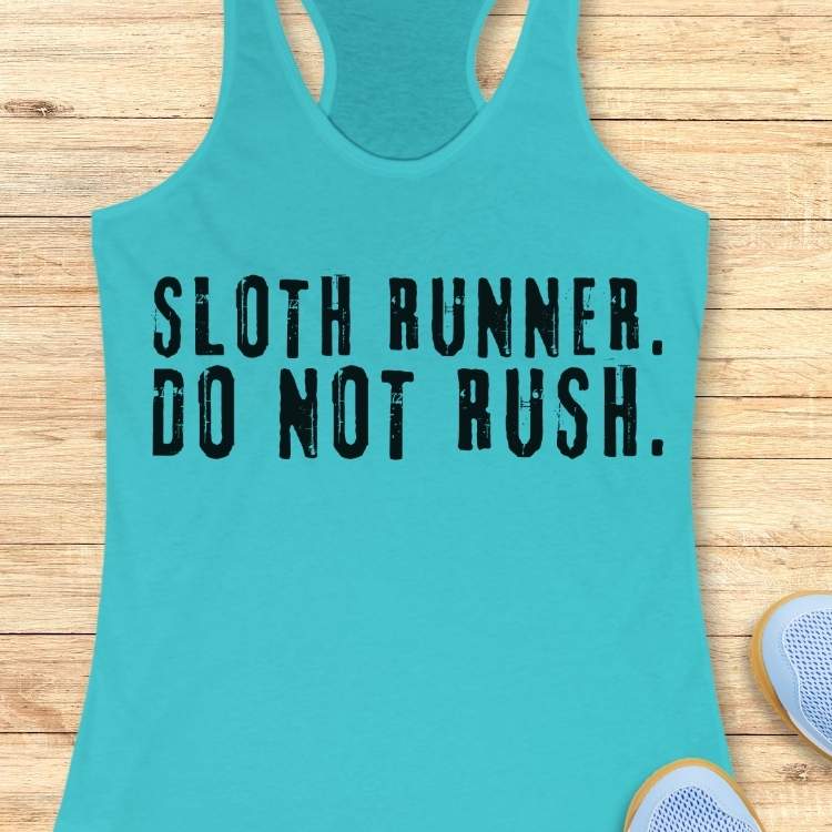 Sloth Runner Tank Top