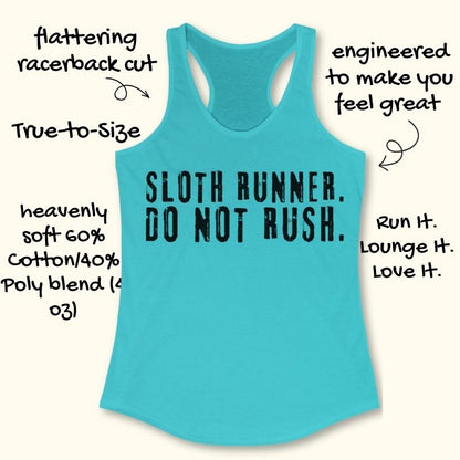 Sloth Runner Tank Top